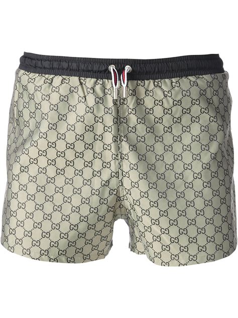 gucci men's bathing suit|Gucci swim shorts for men.